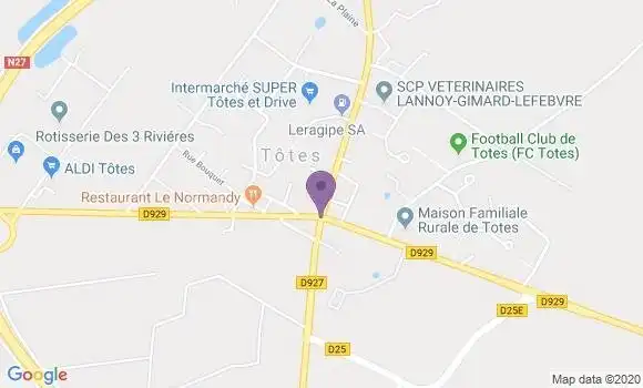 Localisation Caisse d
