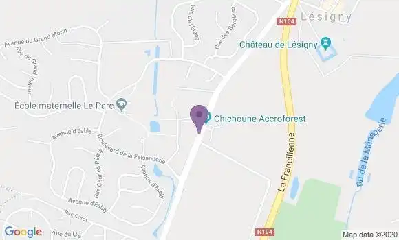 Localisation Caisse d
