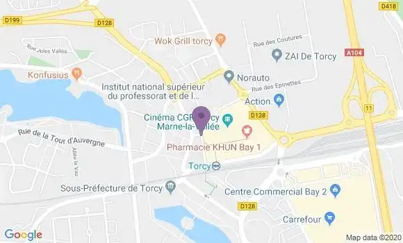 Localisation Caisse d