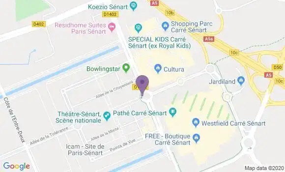 Localisation Caisse d