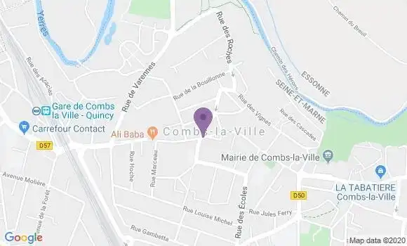 Localisation Caisse d