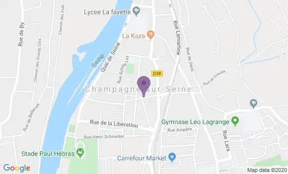 Localisation Caisse d