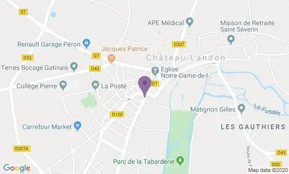 Localisation Caisse d