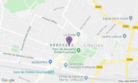 Localisation Caisse d