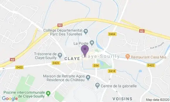 Localisation Caisse d