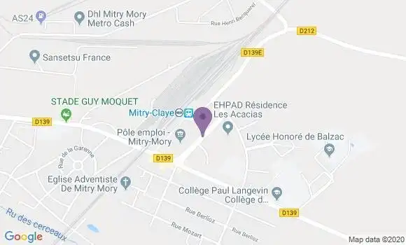Localisation Caisse d