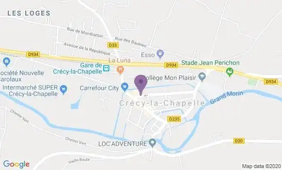 Localisation Caisse d