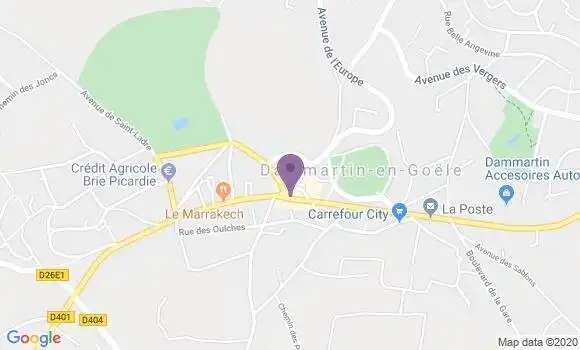 Localisation Caisse d