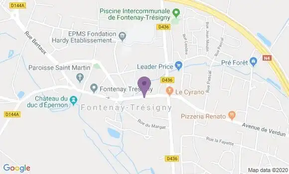 Localisation Caisse d