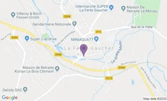 Localisation Caisse d