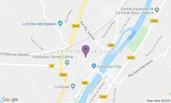 Localisation Caisse d