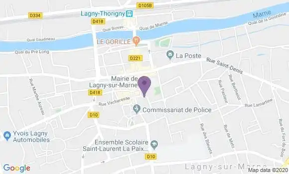 Localisation Caisse d