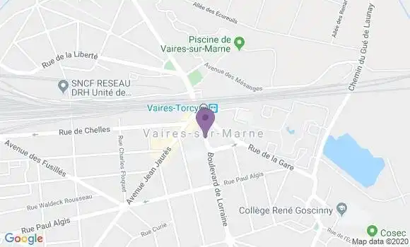 Localisation Caisse d