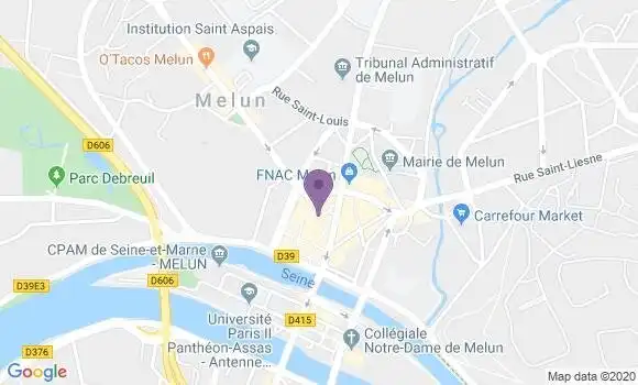Localisation Caisse d