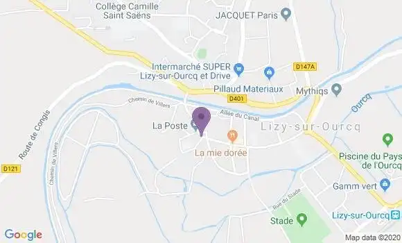Localisation Caisse d