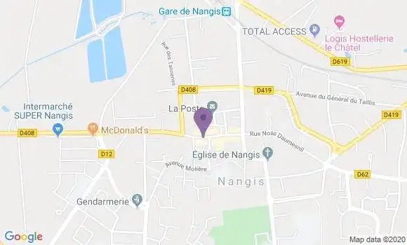Localisation Caisse d