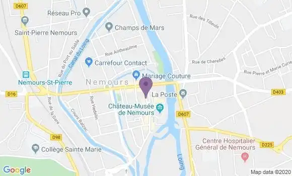 Localisation Caisse d
