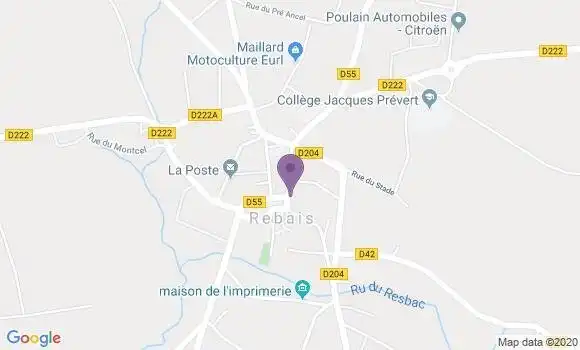 Localisation Caisse d