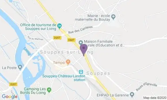 Localisation Caisse d