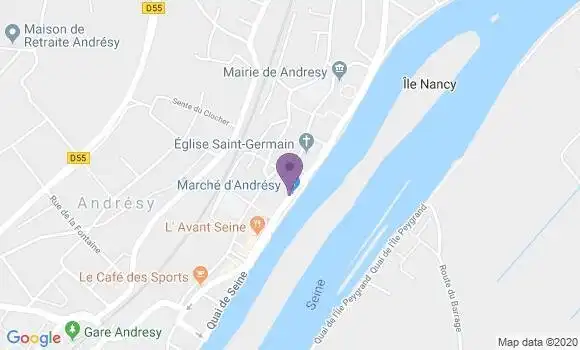 Localisation Caisse d