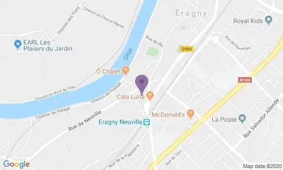 Localisation Caisse d