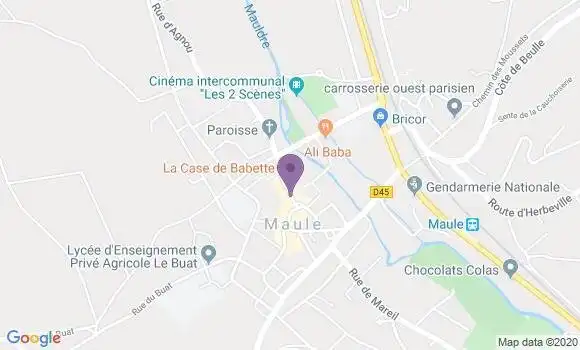Localisation Caisse d