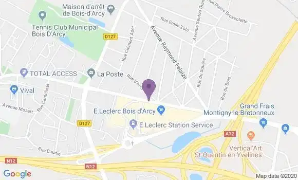 Localisation Caisse d