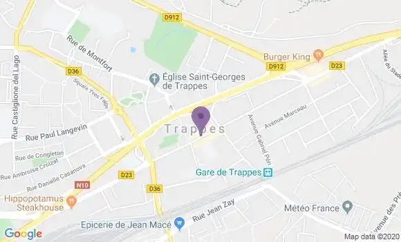 Localisation Caisse d