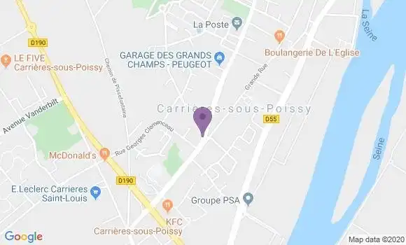 Localisation Caisse d