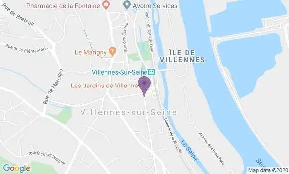 Localisation Caisse d