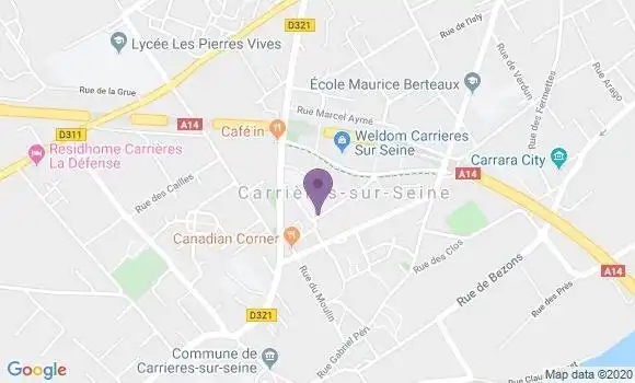 Localisation Caisse d