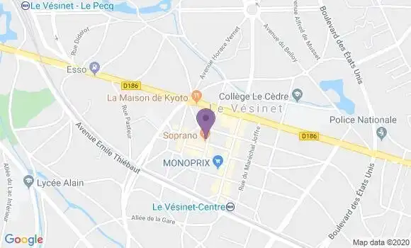 Localisation Caisse d