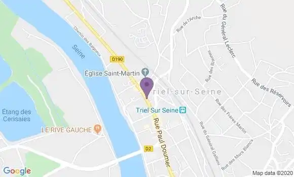 Localisation Caisse d