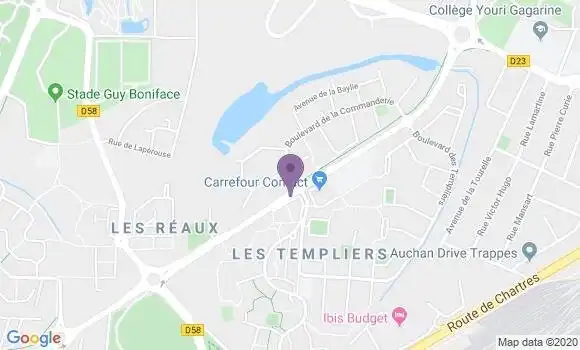 Localisation Caisse d