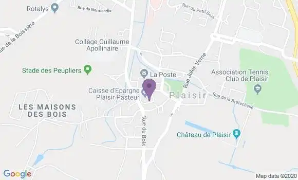 Localisation Caisse d