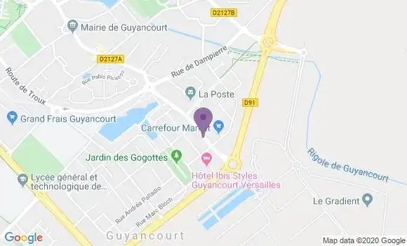 Localisation Caisse d