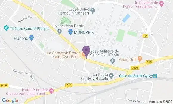 Localisation Caisse d
