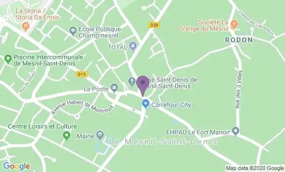 Localisation Caisse d