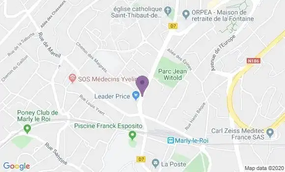 Localisation Caisse d