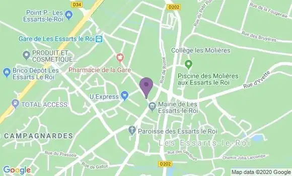 Localisation Caisse d