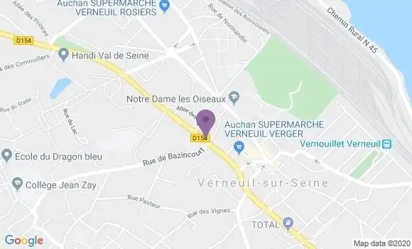 Localisation Caisse d