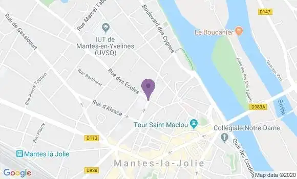 Localisation Caisse d