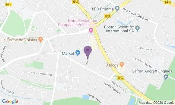 Localisation Caisse d