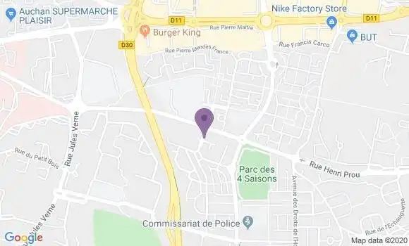 Localisation Caisse d