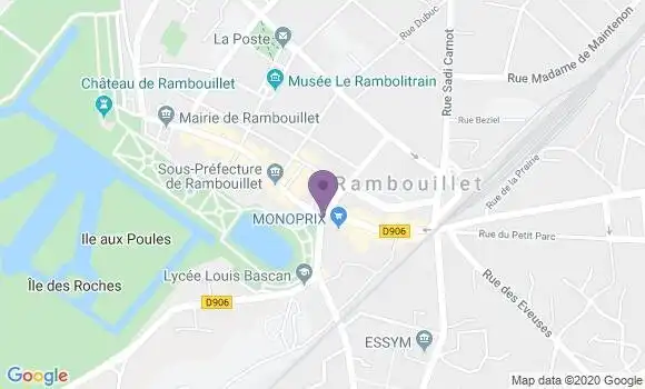 Localisation Caisse d