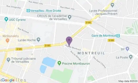 Localisation Caisse d