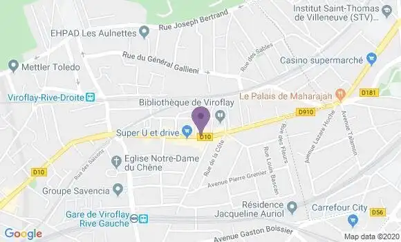 Localisation Caisse d