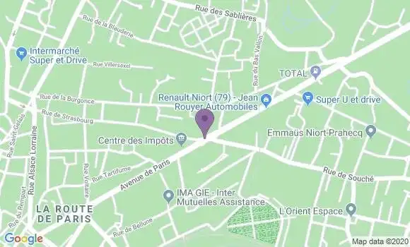 Localisation Caisse d
