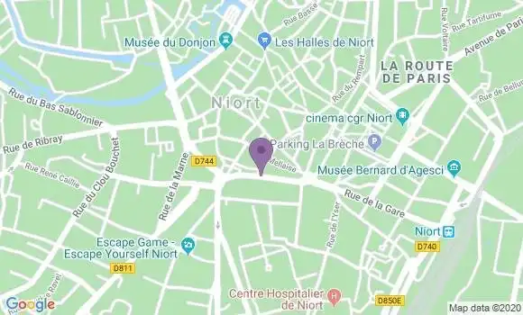 Localisation Caisse d