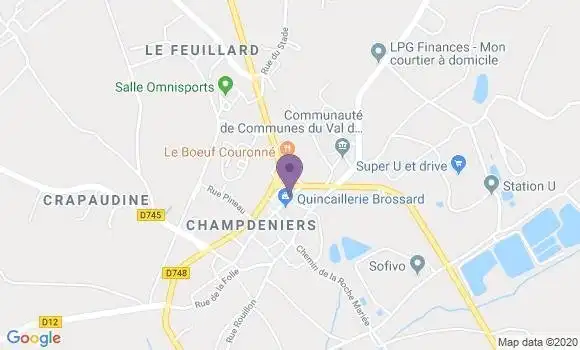 Localisation Caisse d